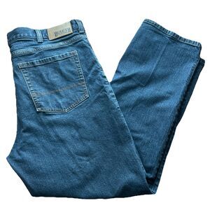 Duluth Trading Flex Weekender Jeans Men’s 40x30 Med Wash Stretchy Relaxed Jeans